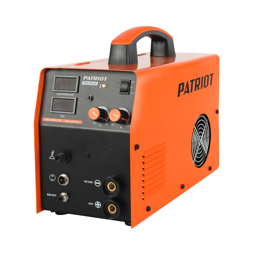 Полуавтомат сварочный инверторный Patriot WMA 205ALM MIG/MAG/MMA 605301865 ― PATRIOT