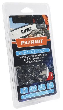 Цепь Professonal 21LP-72E (0,325"; 1,5 мм; 72 звена) Patriot 862321005 ― PATRIOT