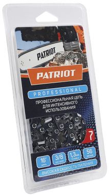 Цепь Professonal 91LP-56E (3/8"; 1,3 мм; 56 звеньев) Patriot 862321040 ― PATRIOT