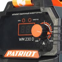 Аппарат сварочный инверторный WM230D MMA Patriot 605302023